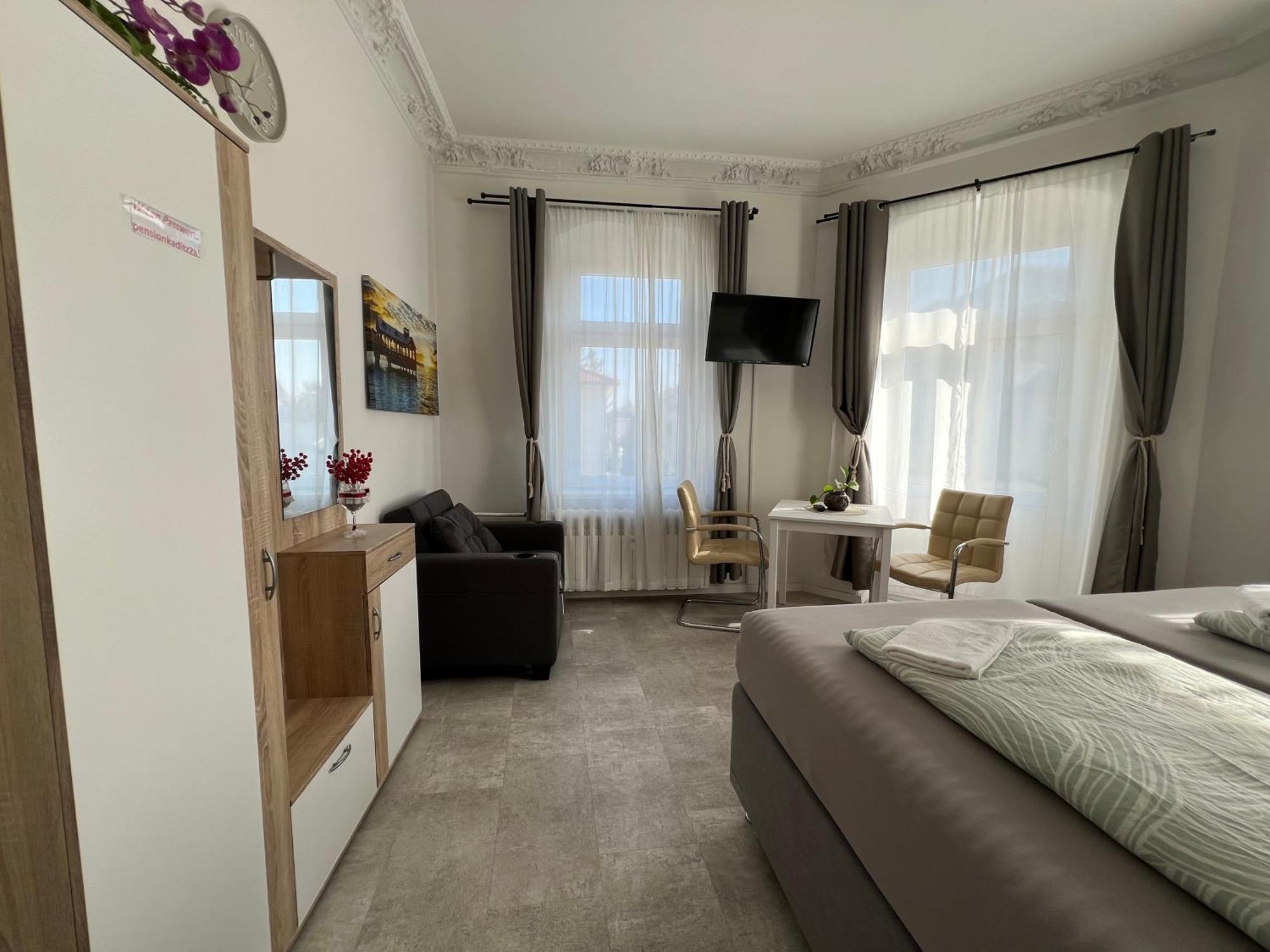 Pension Kaditz Dresda Esterno foto